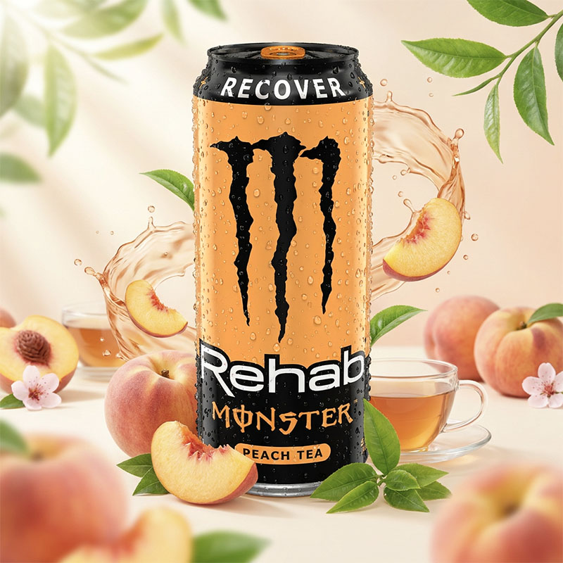 MONSTER REHAB PEACH 24 x 50cl