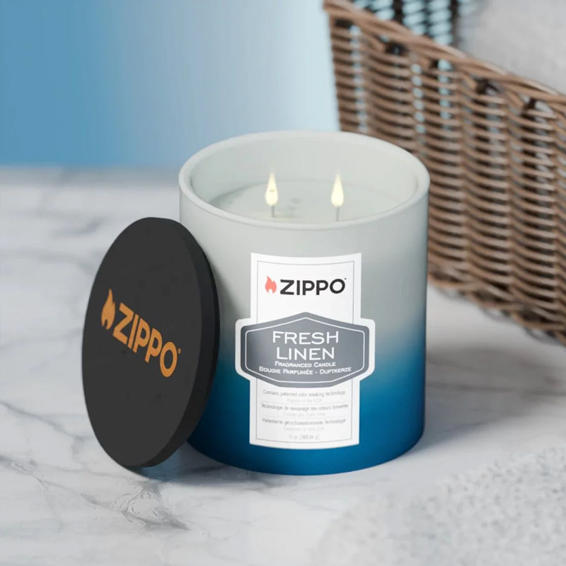 ZIPPO SCENTED CANDLE FRESH LINEN 369g