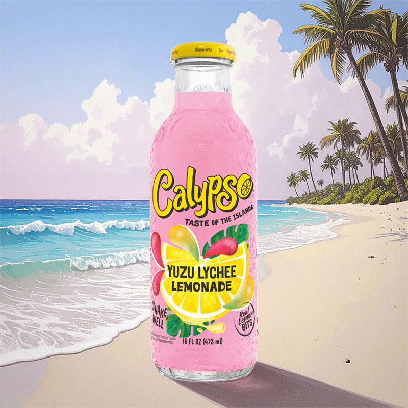 CALYPSO LEMONADE YUZU LYCHEE 12 x 47,3cl