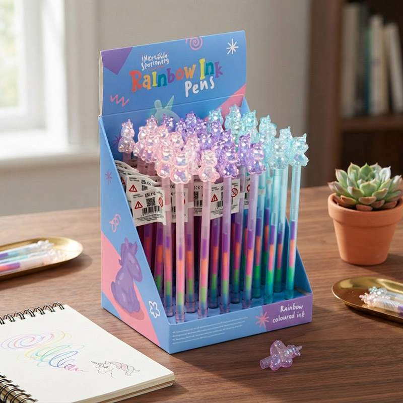 PEN UNICORN RAINBOW /36