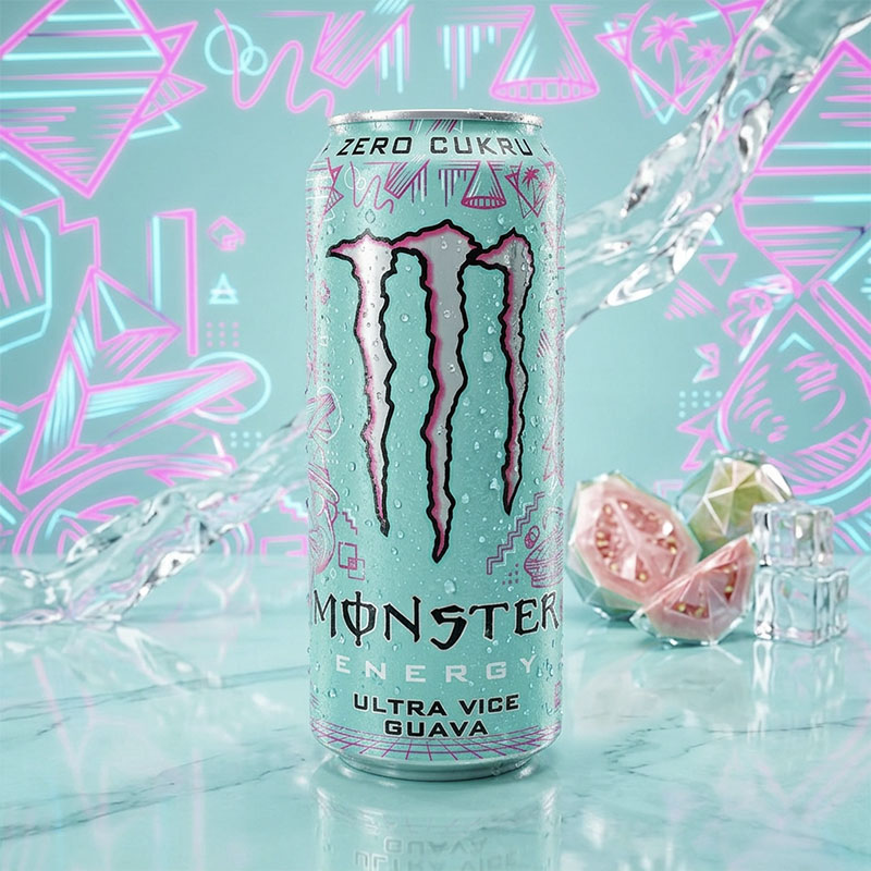 MONSTER ENERGY ULTRA VICE GUAVA 12 x 50CL
