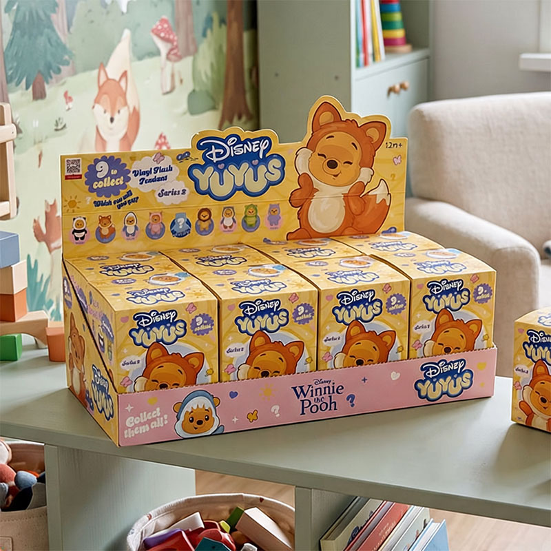 DISPLAY DISNEY WINNIE THE POOH YUYU'S WITH CLIP WAVE-2 /8