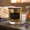 BIG CANDLE - GOUD - GENIETMOMENTJE (36905)
