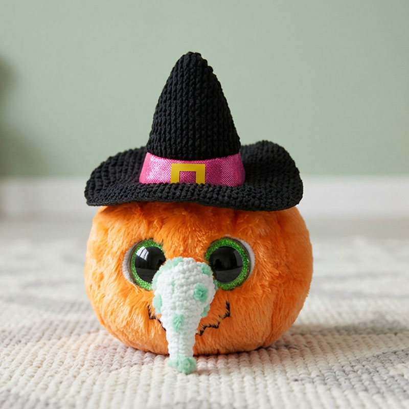 TY BEANIE BABIES SMALL - BLAIR THE PUMPKIN 15cm