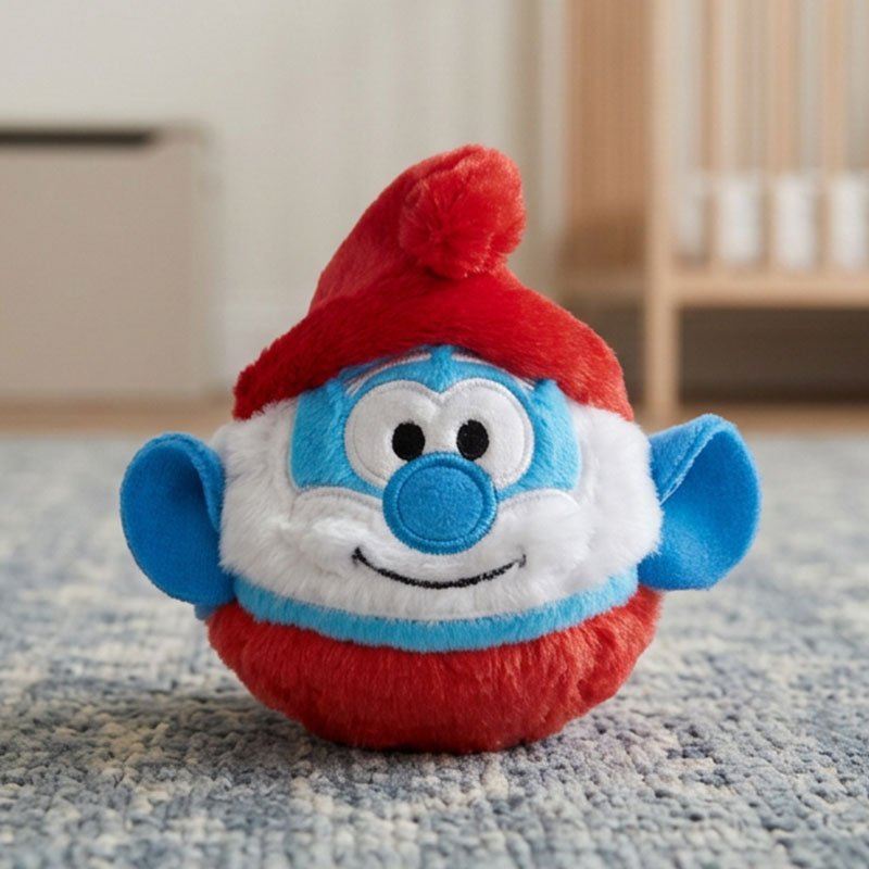 TY BEANIE BOUNCERS - PAPA SMURF 9CM