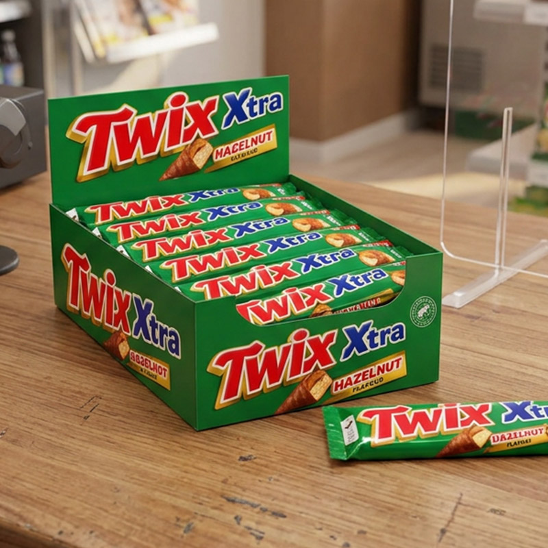 TWIX HAZELNUT XTRA 24x75g