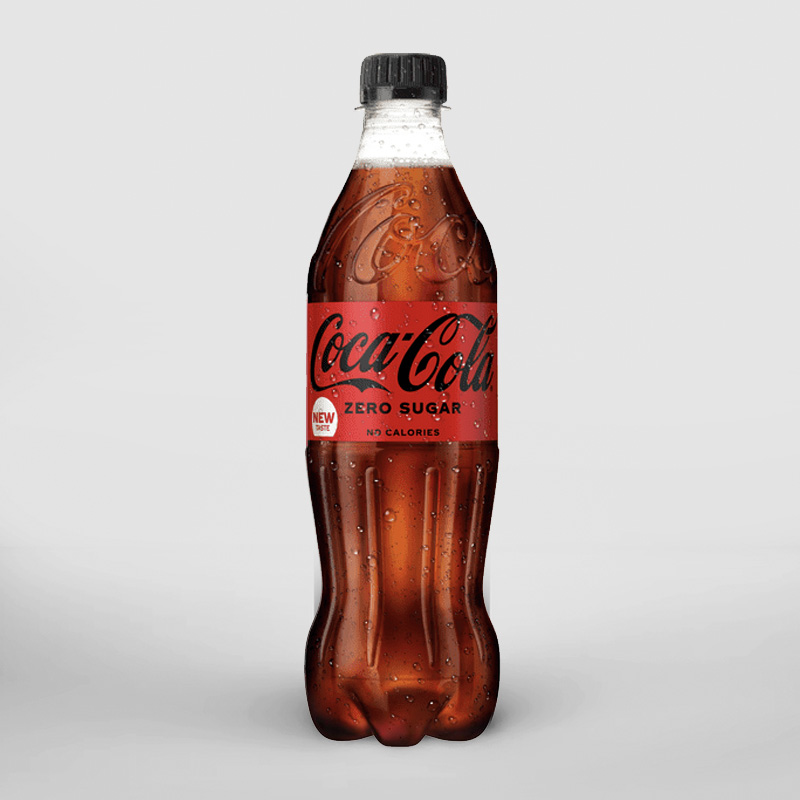COCA COLA ZERO PET 4x6x50cl (6-PACK)