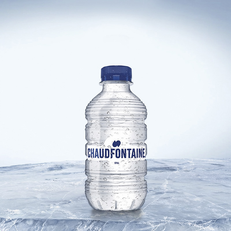 CHAUDFONTAINE BLUE PET 24x33cl