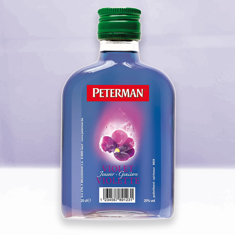 PETERMAN JENEVER VIOLET 14,9° 6X20cl
