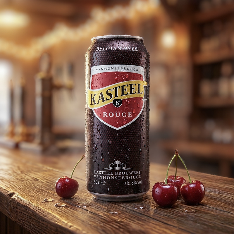 KASTEEL ROUGE CAN 8° 12X50cl