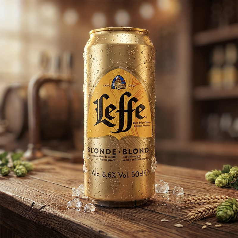 LEFFE BLOND CAN 4X6X50cl