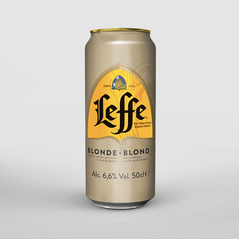 LEFFE BLOND CAN 4X6X50cl