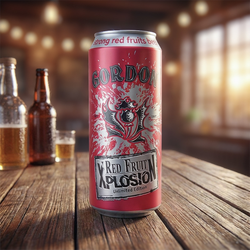 GORDON RED FRUIT XPLOSION CAN 12X50cl