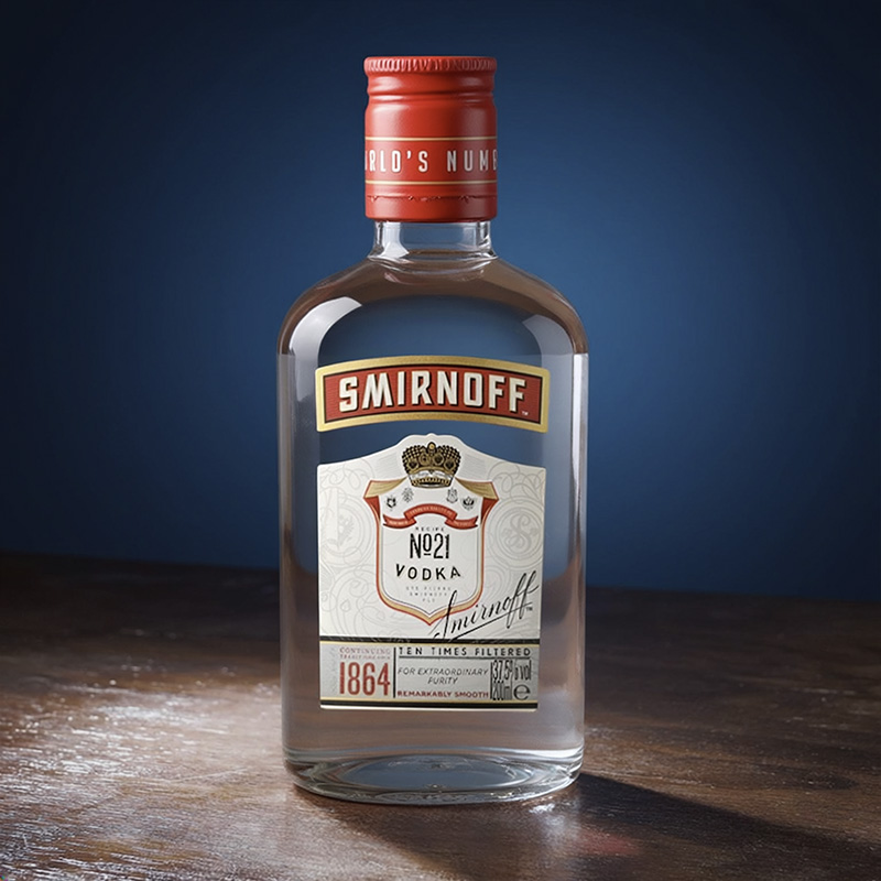 SMIRNOFF VODKA 37,5° 6X20cl