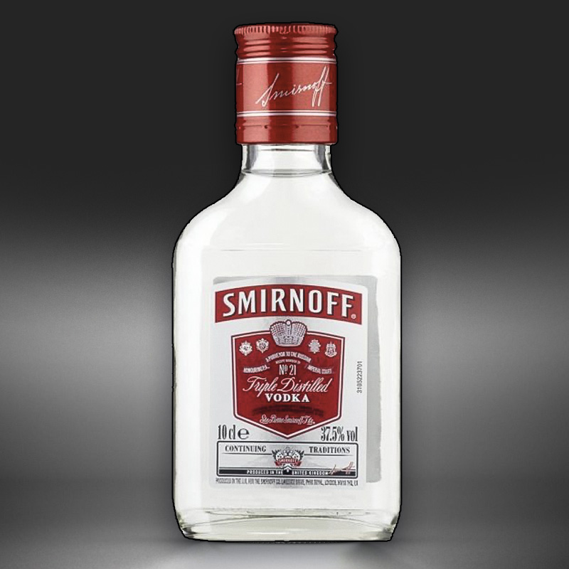 SMIRNOFF VODKA 37,5° 6X20cl