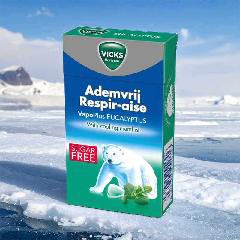 VICKS EUCALYPTUS GROEN 20 X 40 GR