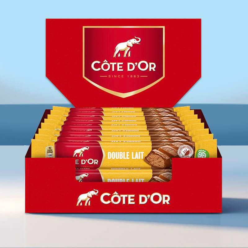 COTE D'OR DOUBLE LAIT 32x46g