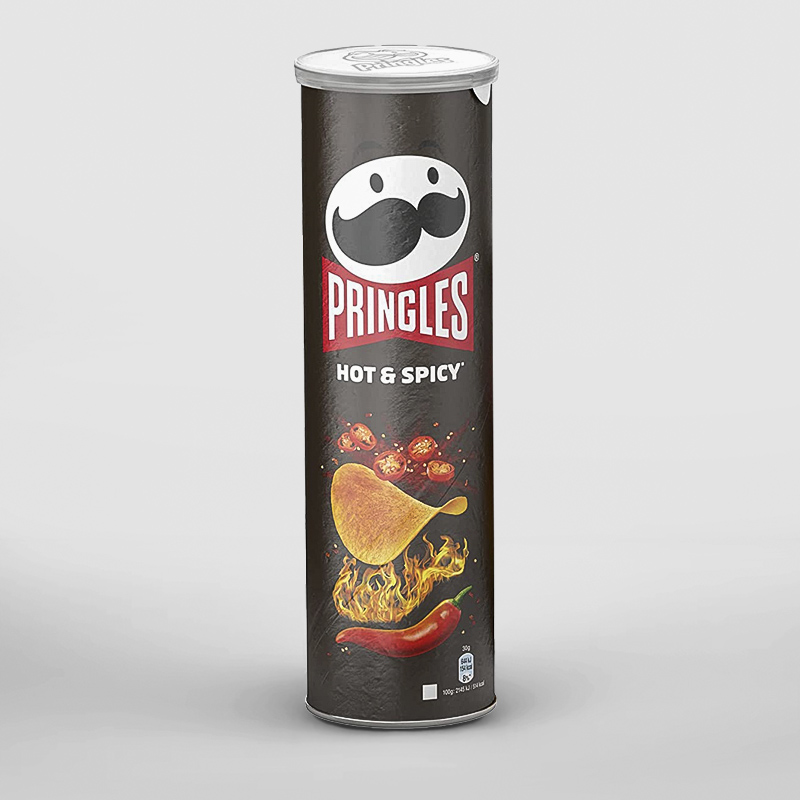 PRINGLES HOT & SPICY 19x165g