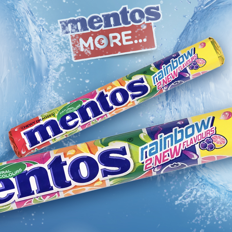 MENTOS ROL RAINBOW 40x38g