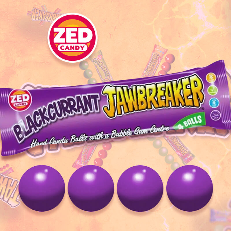 JAWBREAKER BLACKCURRANT 4pcs x 40