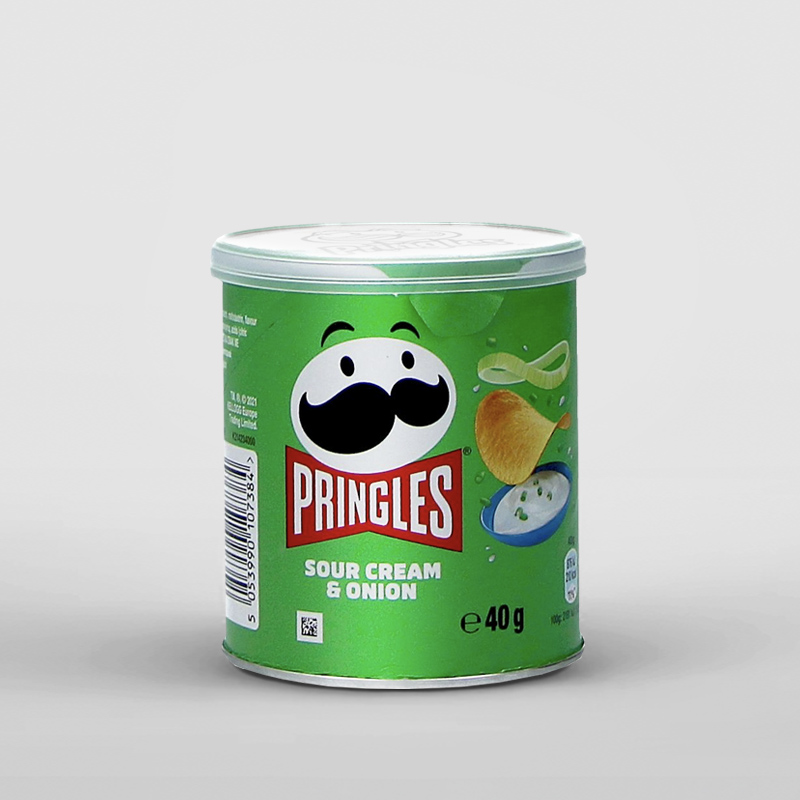 PRINGLES SOUR CREAM & ONION 12x40g