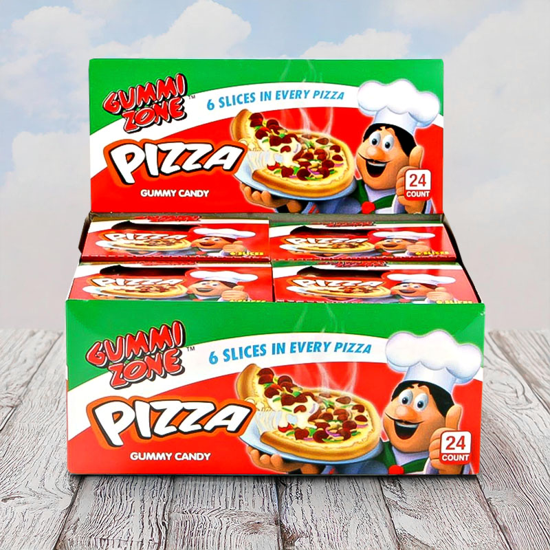 GUMMY ZONE PIZZA 48pcs