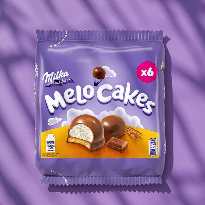 MELO-CAKES 6pcs 12x100g