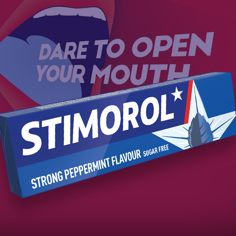 STIMOROL STRONG PEPPERMINT 30x14g
