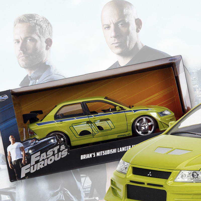FAST & FURIOUS BRIAN'S MITSUBISHI 1:24