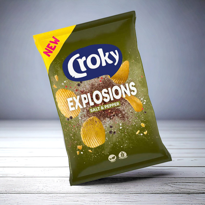 CROKY EXPLOSIONS SALT & PEPPER 20X40g