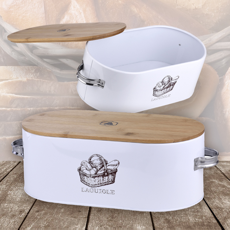 LAGUIOLE BREAD BIN GALVALIZED STEEL