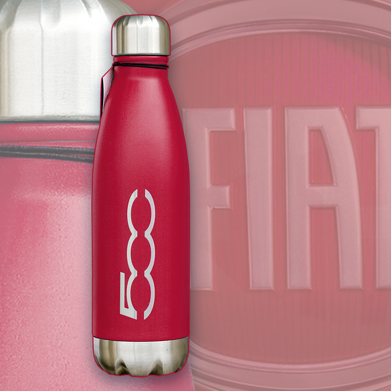 FIAT INSULATED BOTTLE BURGUNDY 500 ML