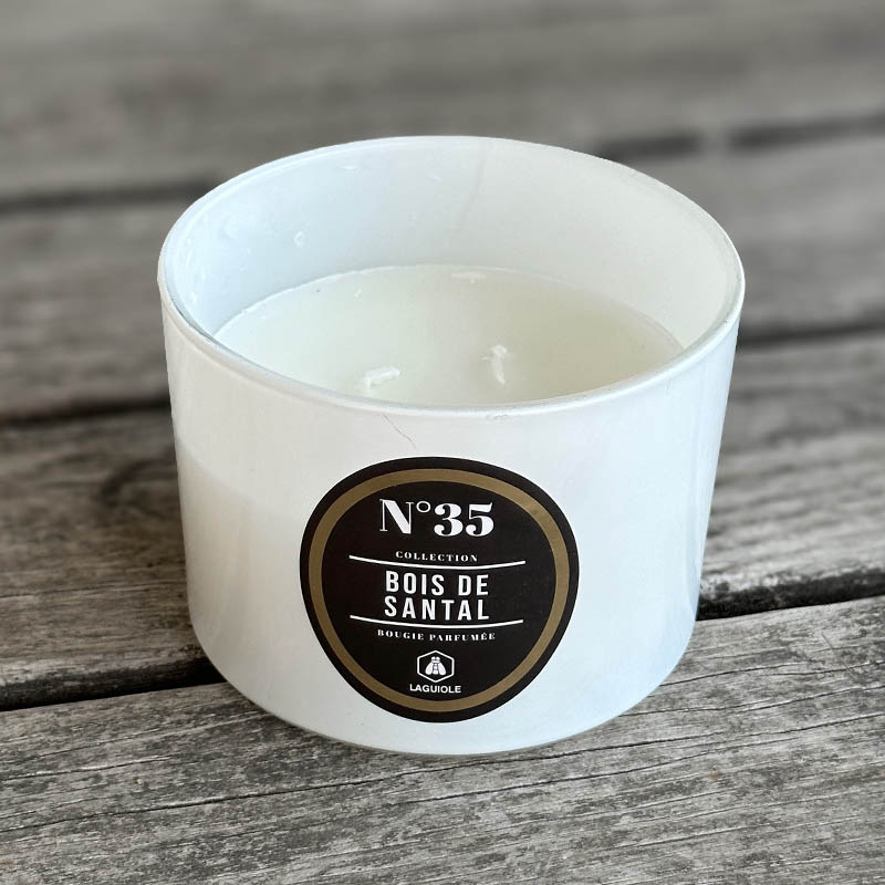 LAGUIOLE CANDLE 3WICK BOIS DE SANTAL 260