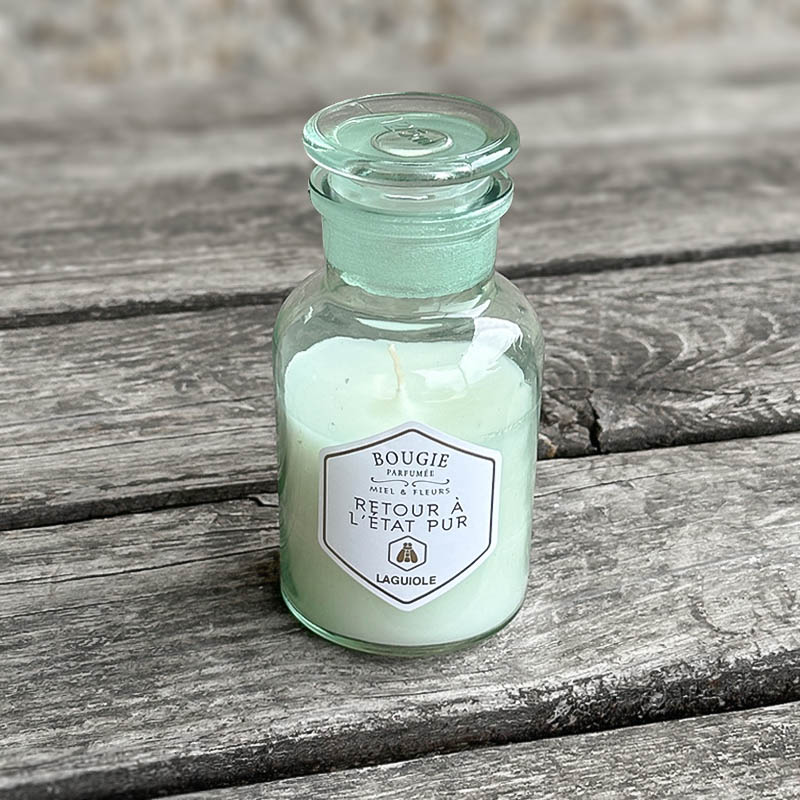LAGUIOLE CANDLE BOTTLE HONEY & FLOWER 90