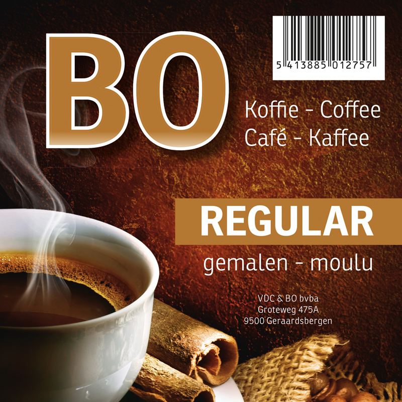 BO KOFFIE REGULAR GEMALEN 500 GR