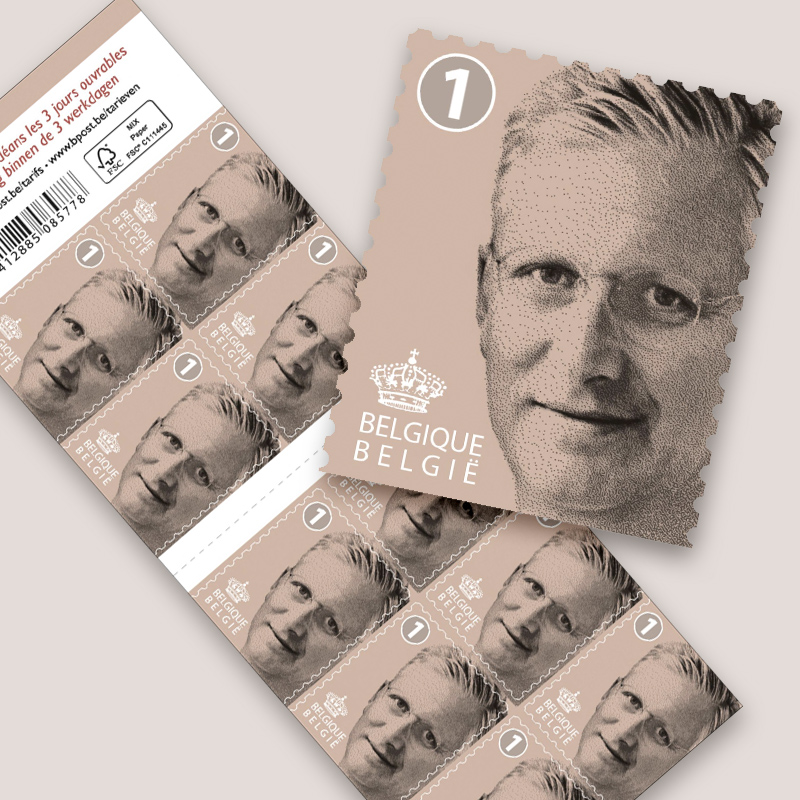 POSTZEGELS T1 NAT. FILIP 10x10