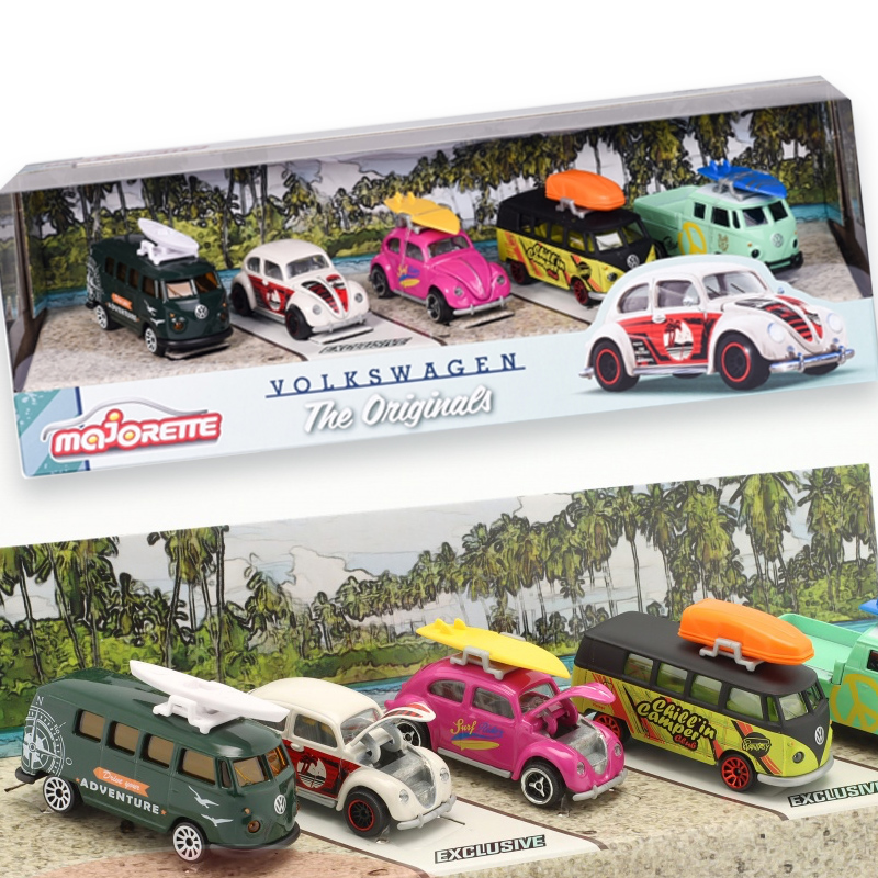 MAJORETTE VW THE ORIGINALS 5-PACK