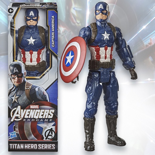 MARVEL CAPTAIN AMERICA TITAN HEROES 30CM