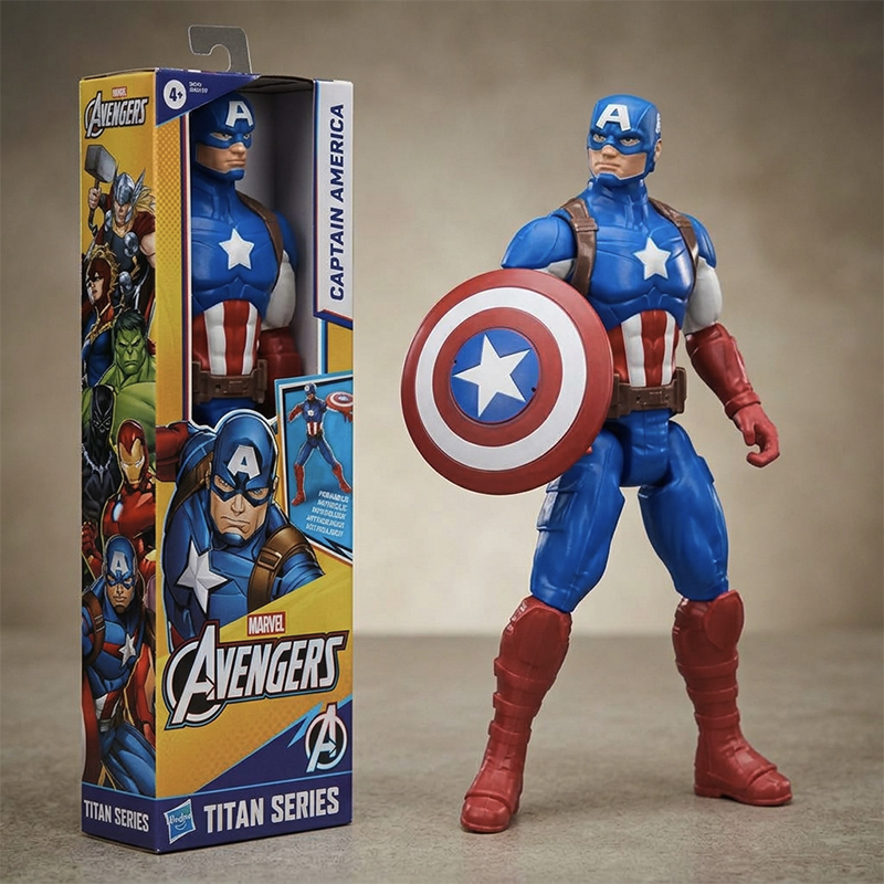 MARVEL CAPTAIN AMERICA TITAN HEROES 30CM