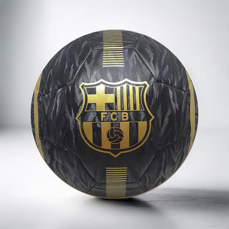 BAL BARCELONA AWAY BLACK & GOLD SIZE 5