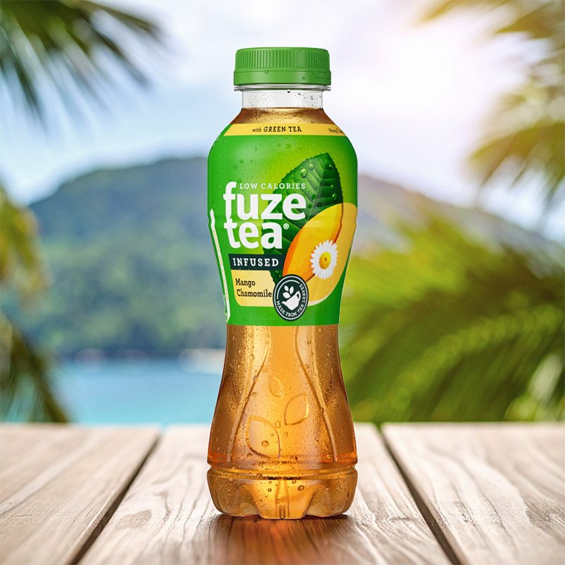 FUZETEA MANGO CHAMOMILE PET 4X6X40cl
