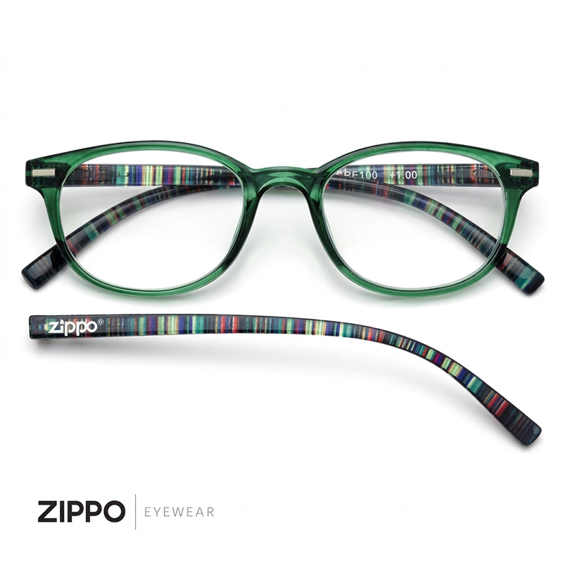ZIPPO READING GLASSES 31Z B19 GRE100 / DUM1