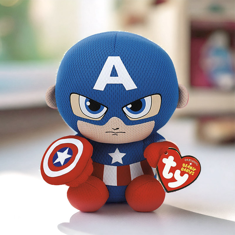 TY MARVEL CAPTAIN AMERICA 15CM 