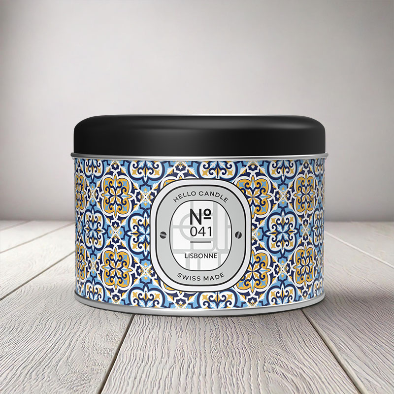 HELLO CANDLE LISBONNE 180ml (SEA BREEZE)