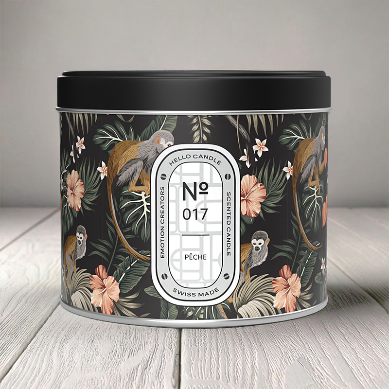 HELLO CANDLE PÊCHE 500ml