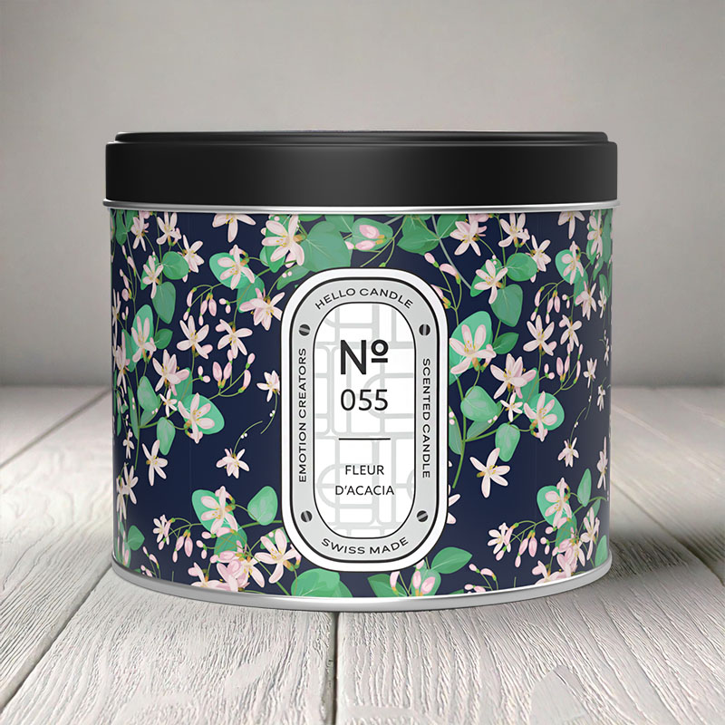 HELLO CANDLE FLEUR D'ACACIA 500ml