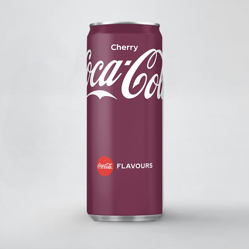 COCA-COLA CHERRY CAN 24X33cl