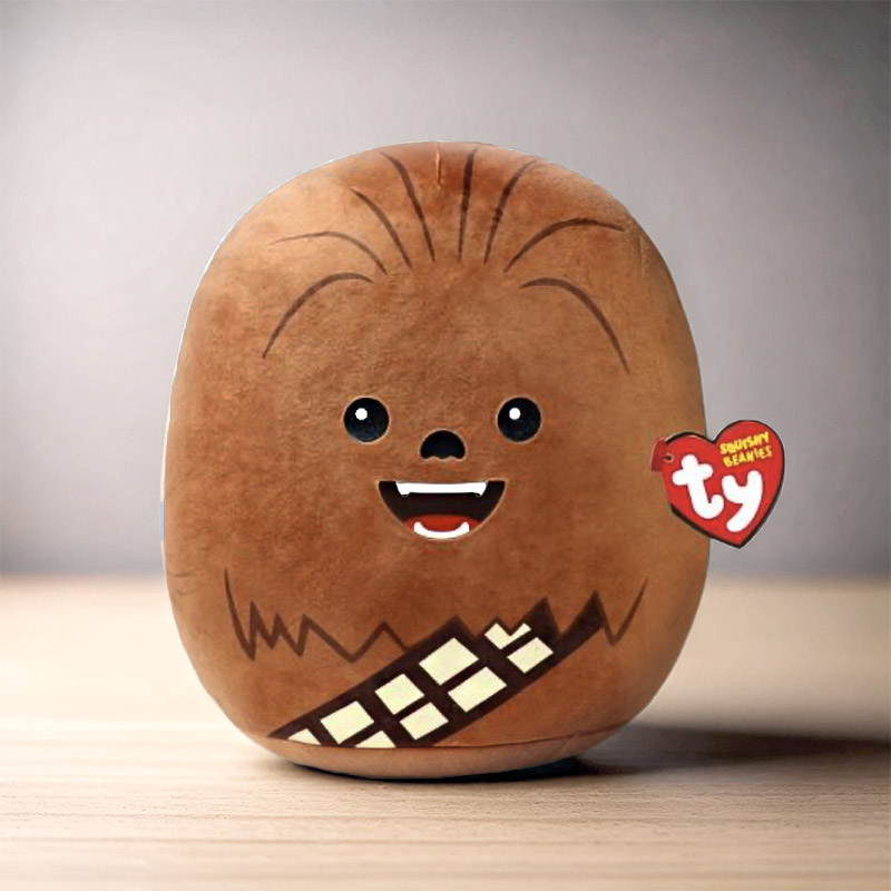 TY STARWARS SQUISH A BOO CHEWBACCA 20CM