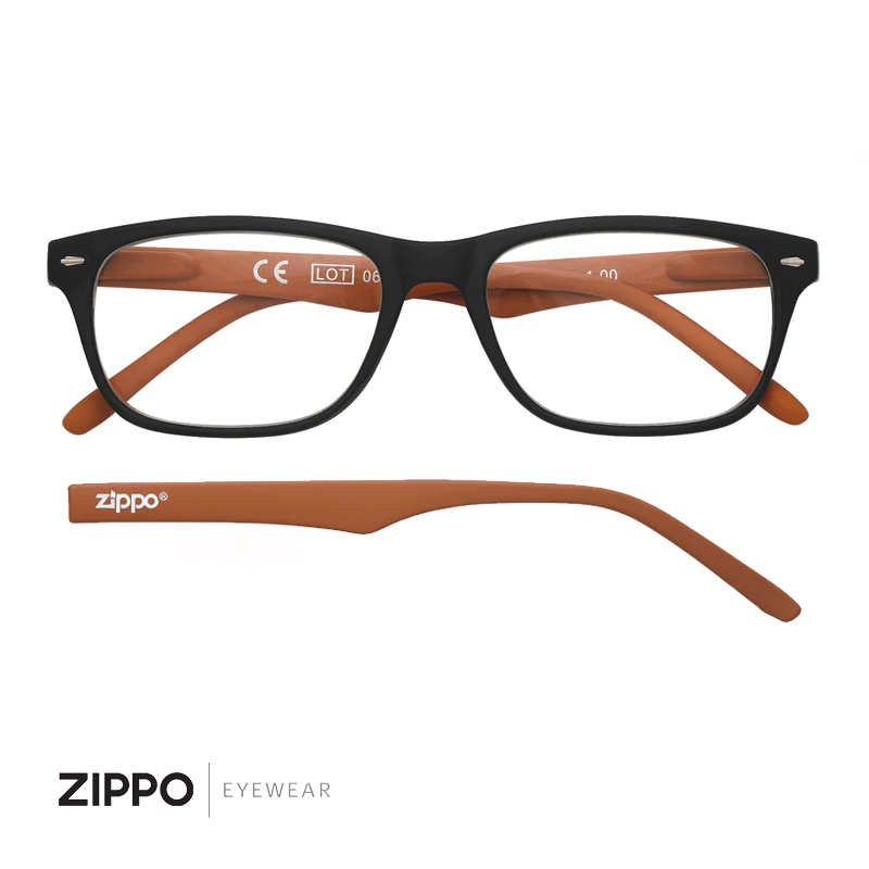 ZIPPO READING GLASSES 31Z B3 BRO200 / DUM1