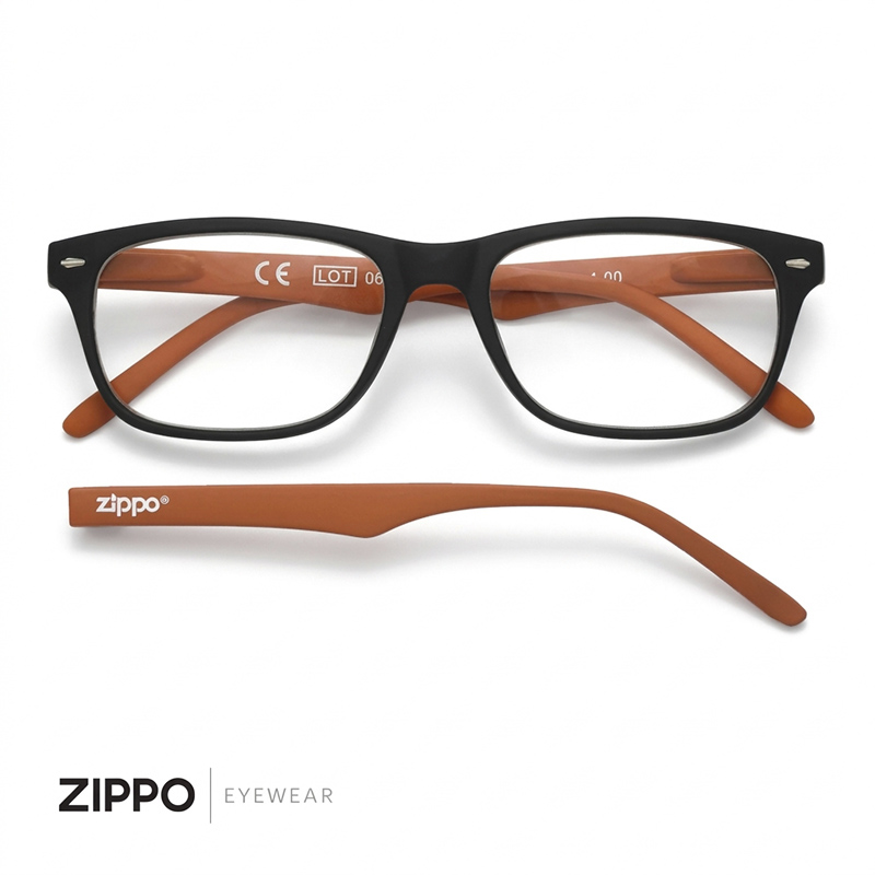 ZIPPO READING GLASSES 31Z B3 BRO300 / DUM1